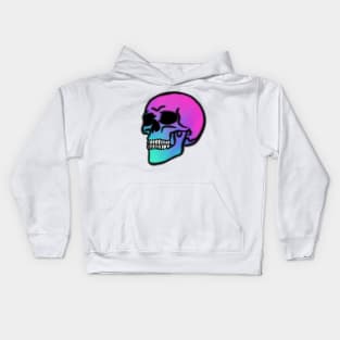 Pastel Skull Kids Hoodie